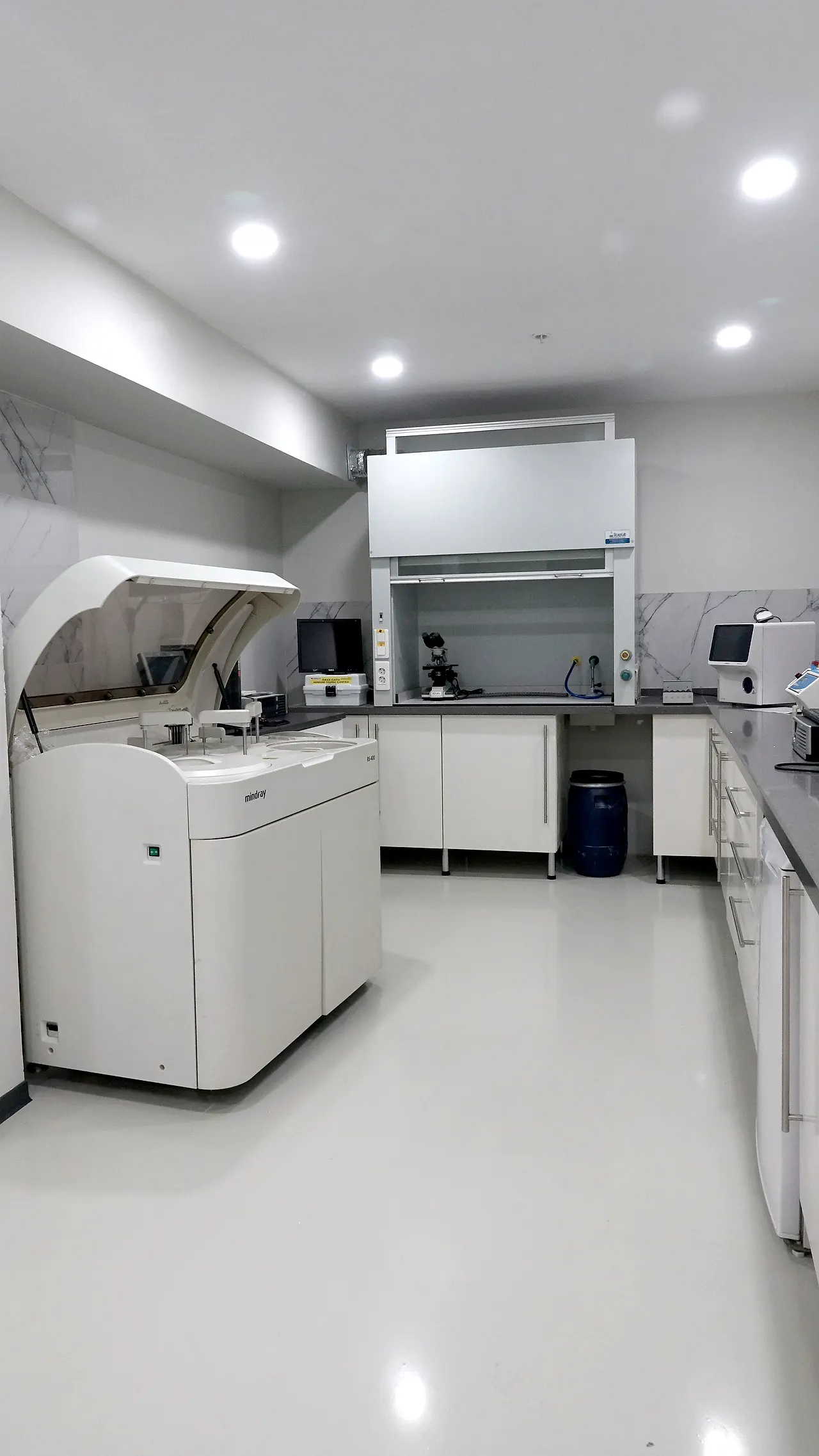 Rentek Laboratuvarı analiz alanı
